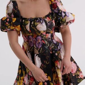 Selkie Fête des Fleurs Mini Day Dress